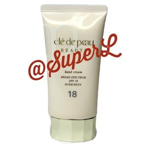 NEW & SEALED Cle De Peau CDP Hand Cream Broad Spectrum Spf 18 Sunscreen